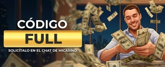 Bono de Bienvenida 100% Match promotional banner